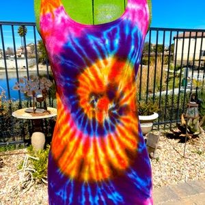 ❗️Custom Tie Dye❗️🌈 Tank Top